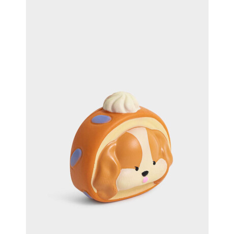 Squishy Apretable De Perrito Morado Medio