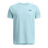 UA Tech Textured SS-BLU BLU-494