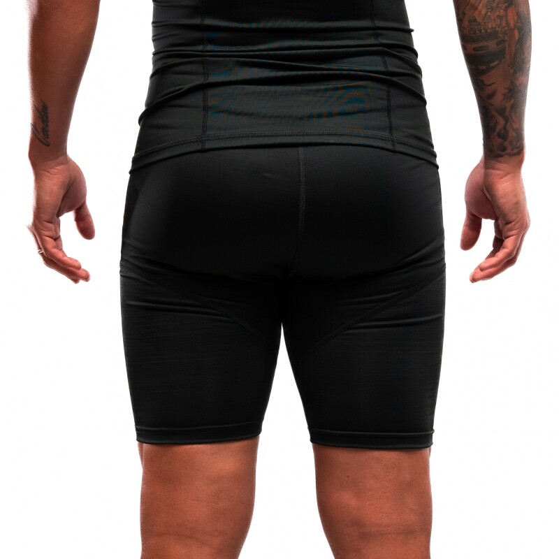 Short Térmica de Hombre Negro
