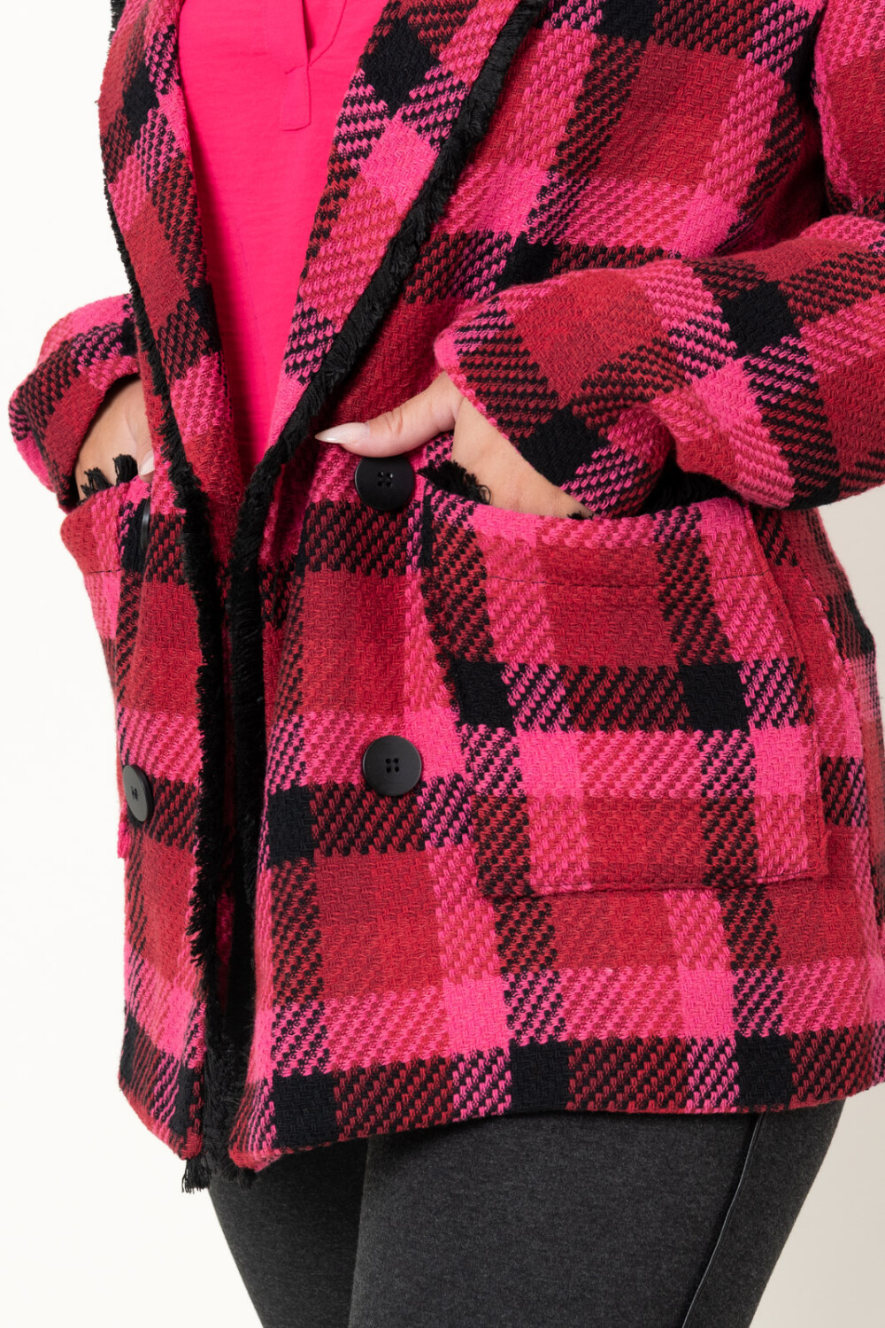 CHAQUETA VERT Rojo