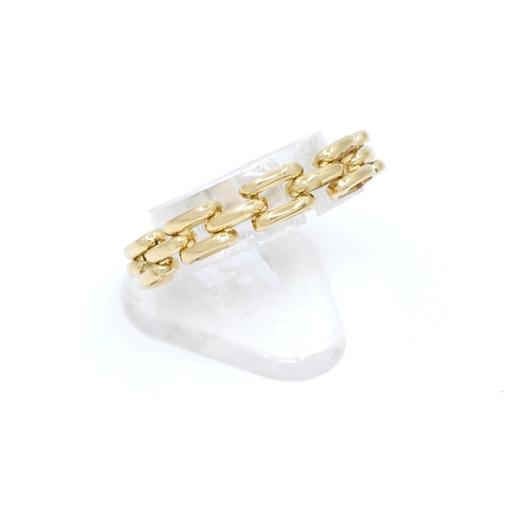 Anillo en oro 18k tipo panther 3 hilos Anillo en oro 18k tipo panther 3 hilos