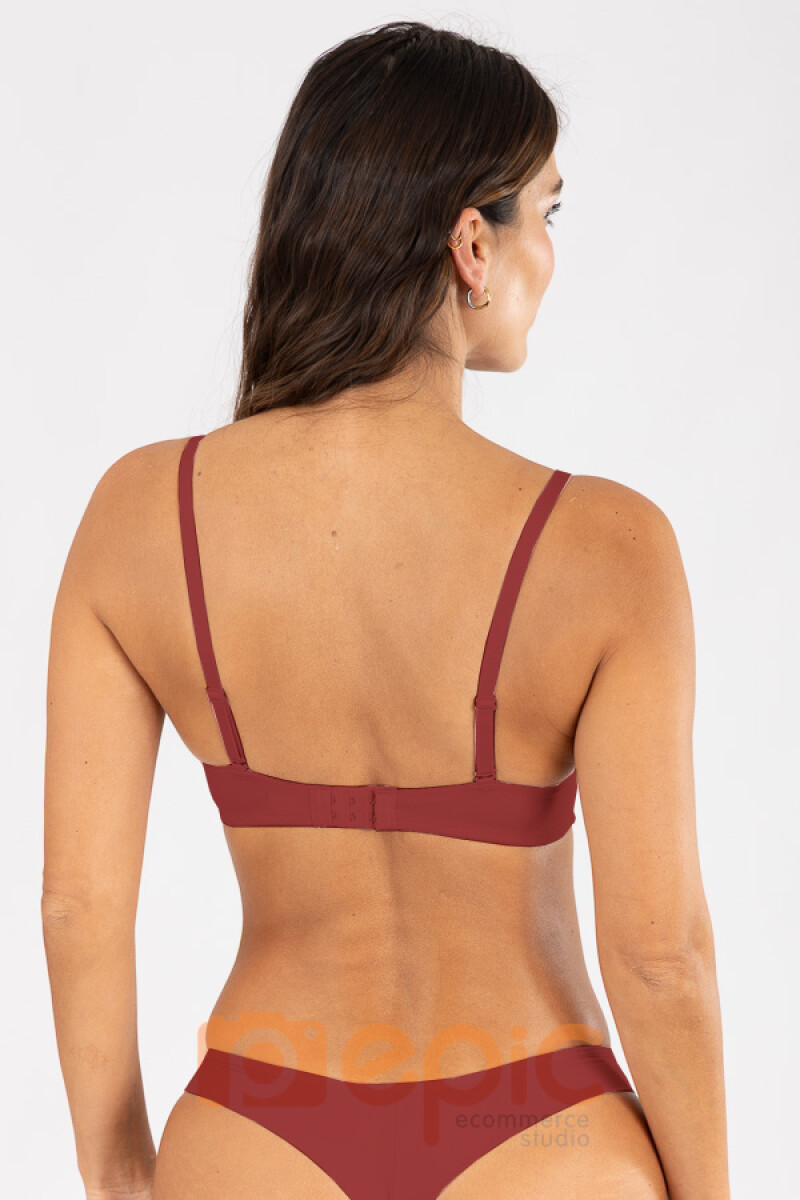 Soutien preformado push up sacks every day Fucsia cl/magen
