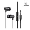 Auriculares Usams Manos Libres In-Ear Negro 3.5 MM Auriculares Usams Manos Libres In-Ear Negro 3.5 MM