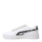 Championes de Mujer Puma Carina 3.0 Snake Chic Blanco - Negro - Gris