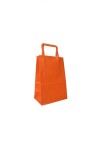 Bolsa lisa acuario 14x08x20 cm NARANJA
