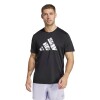 Remera Adidas Run It Negro