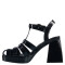 Sandalias de Mujer Miss Carol RETRO Negro (Charol)