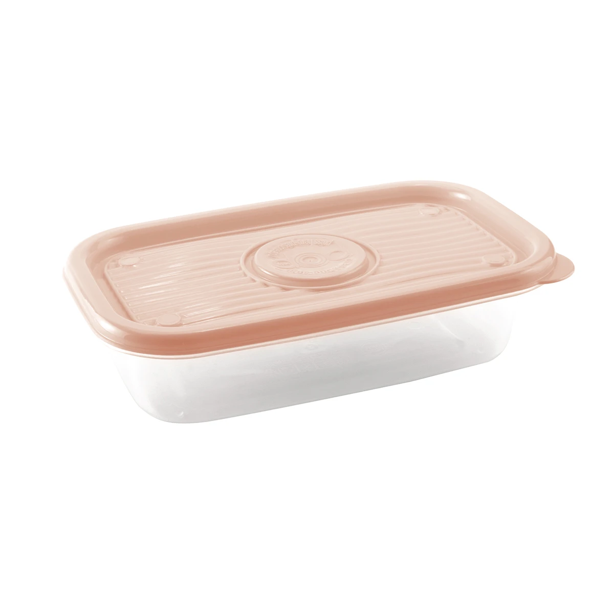 Recipiente Rectangular 520ml Varios Colores - SALMON 