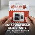 Tarjeta Memoria Micro Sd 64gb Goldtech Clase 10 + Adaptador Color Negro
