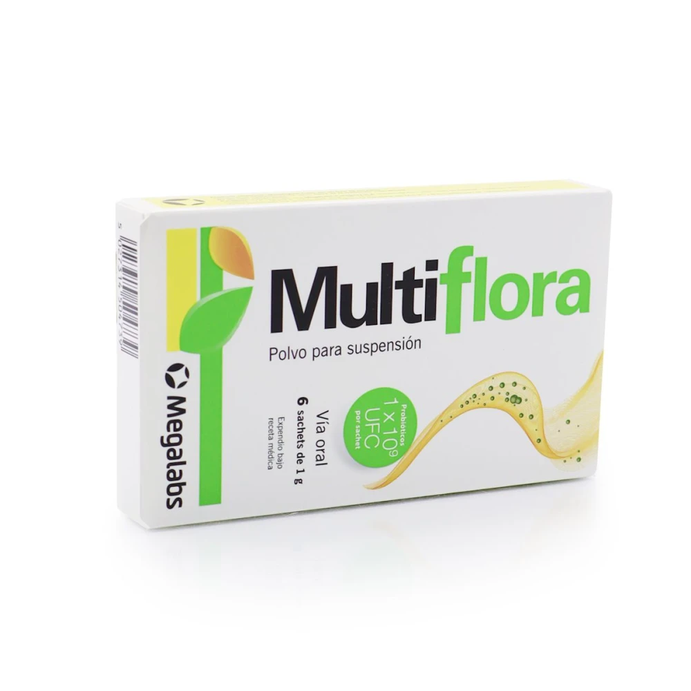 MULTIFLORA POLVO P/ SUSP. CJ X 6 SACHETS