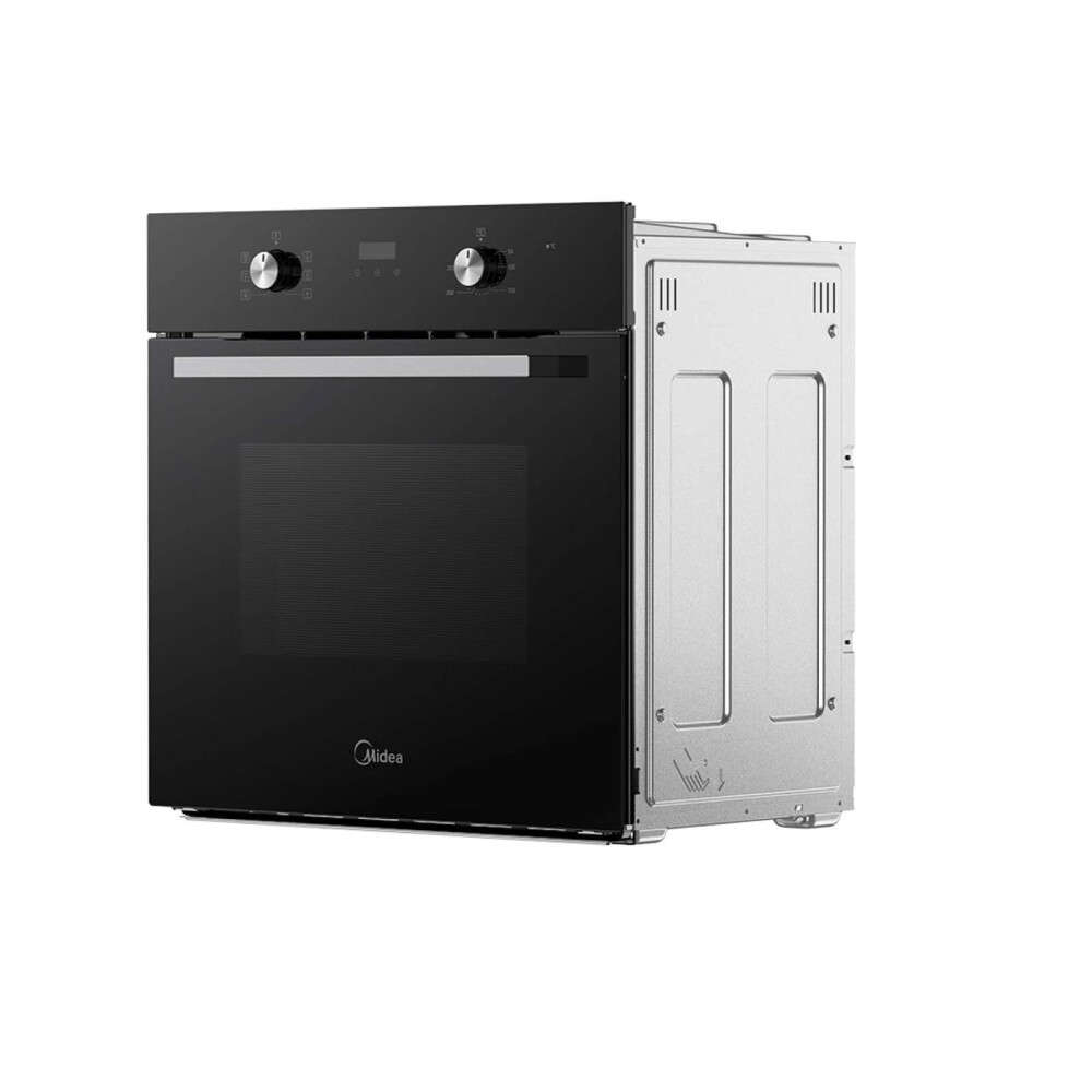 HORNO EMPOTRABLE CON GRILL 68L NEGRO MIDEA MBOGTD2-A60ECBK