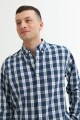 Camisa a cuadros BLANCO