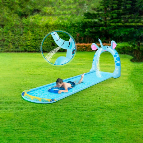 Tobogán Acuático Jilong Deslizador Agua Inflable 5M Tobogán Acuático Jilong Deslizador Agua Inflable 5M