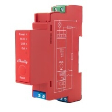 Rele Shelly Pro 1PM Wi-fi Din 001