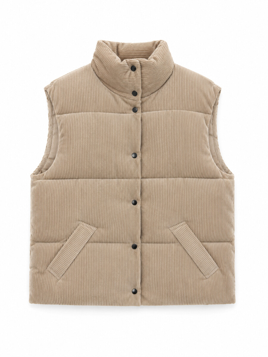 CHALECO JOSEFA - BEIGE 