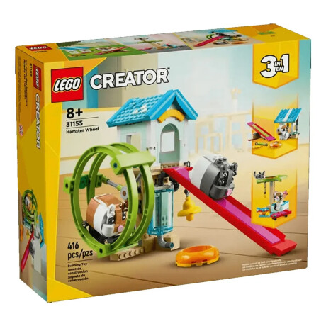 Lego Creator 3 En 1 Rueda De Hamster Mascotas 31155 Lego Creator 3 En 1 Rueda De Hamster Mascotas 31155