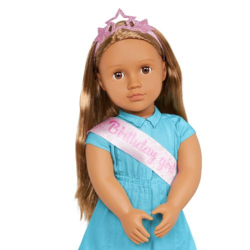 MUÑECA CUMPLEAÑERA c/GLOBOS - ANITA - OUR GENERATION Muñeca Cumpleañera C/globos - Anita - Our Generation