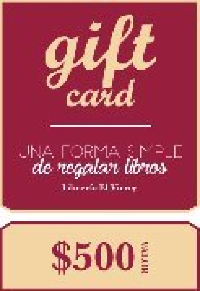 GIFT CARD VIRTUAL $500 