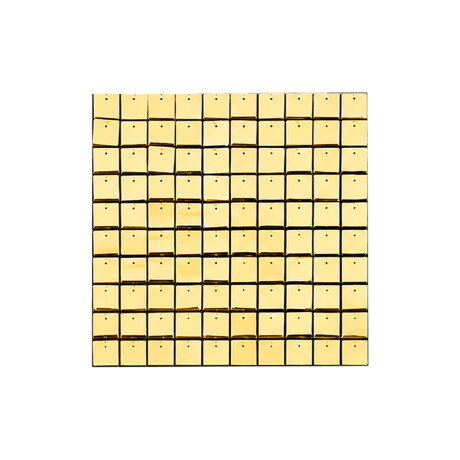 Modulo Panel De Lentejuelas Encastrable Metalizado 30x30 cm Para Fondo De Fiestas Modulo Panel De Lentejuelas Encastrable Metalizado 30x30 cm Para Fondo De Fiestas
