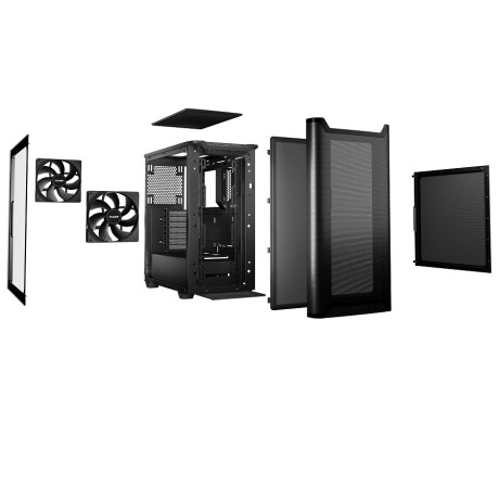 Gabinete Be Quiet! Pure Base 501 Airflow Window 001