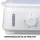 Vaporera eléctrica 9lts Daewoo | 3 Bandejas | Color blanco Vaporera eléctrica 9lts Daewoo | 3 Bandejas | Color blanco