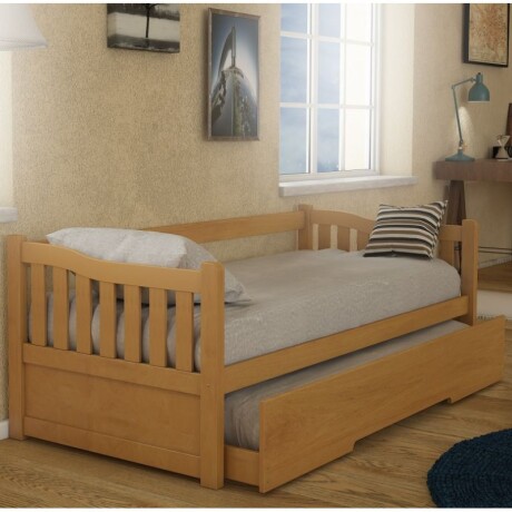 CAMA MARINERA MADERA MACIZA 1 PLAZA - COLOR MIEL CAMA MARINERA MADERA MACIZA 1 PLAZA - COLOR MIEL