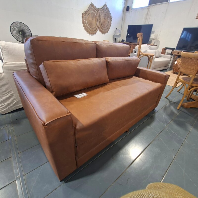 sofá cama Caster Marrón sofá cama Caster Marrón