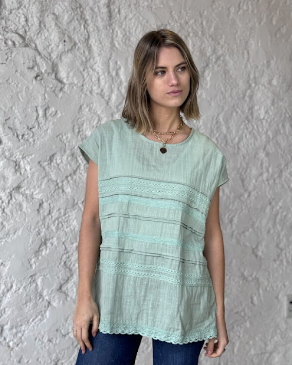 Blusa Selene verde