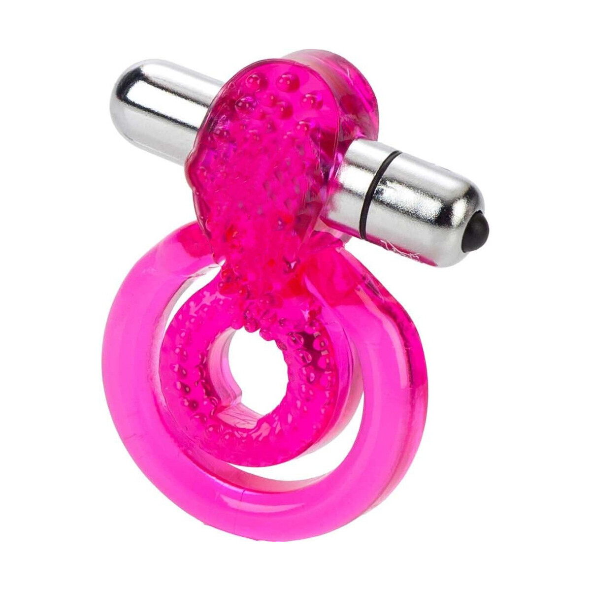 Anillo Peneano Doble Con Vibrador 