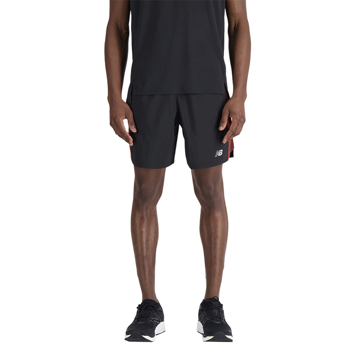 Short New Balance Accelerate 7 Inch - Negro 