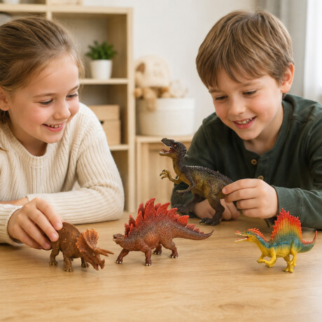 Set de dinosaurios coleccionables Sc