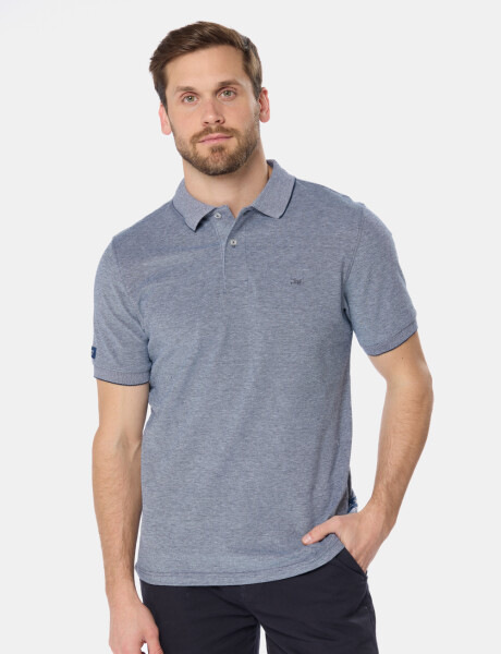 REMERA POLO LISA PIQUÉ Oxford