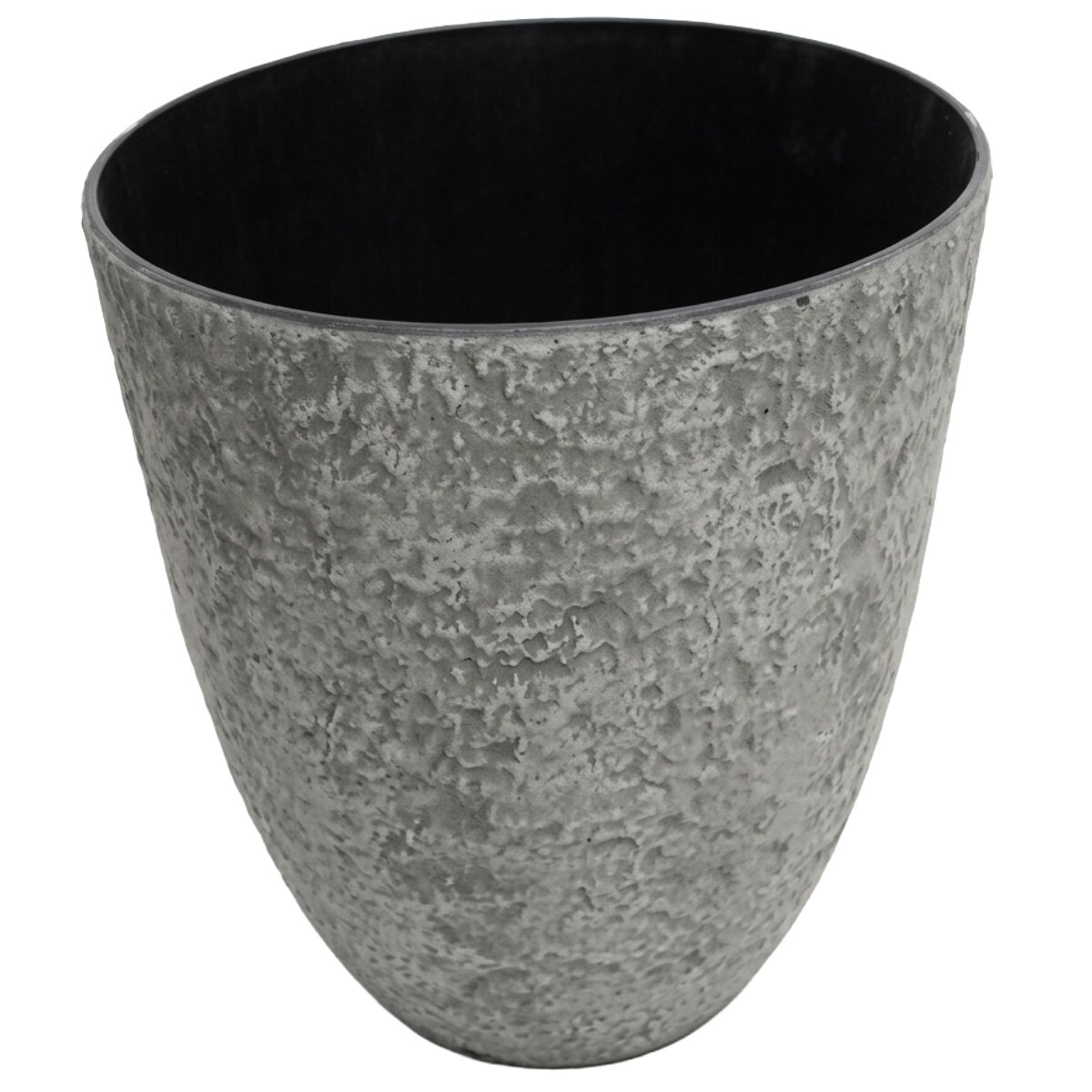 MACETERO PLAST GRIS 37X39CM 