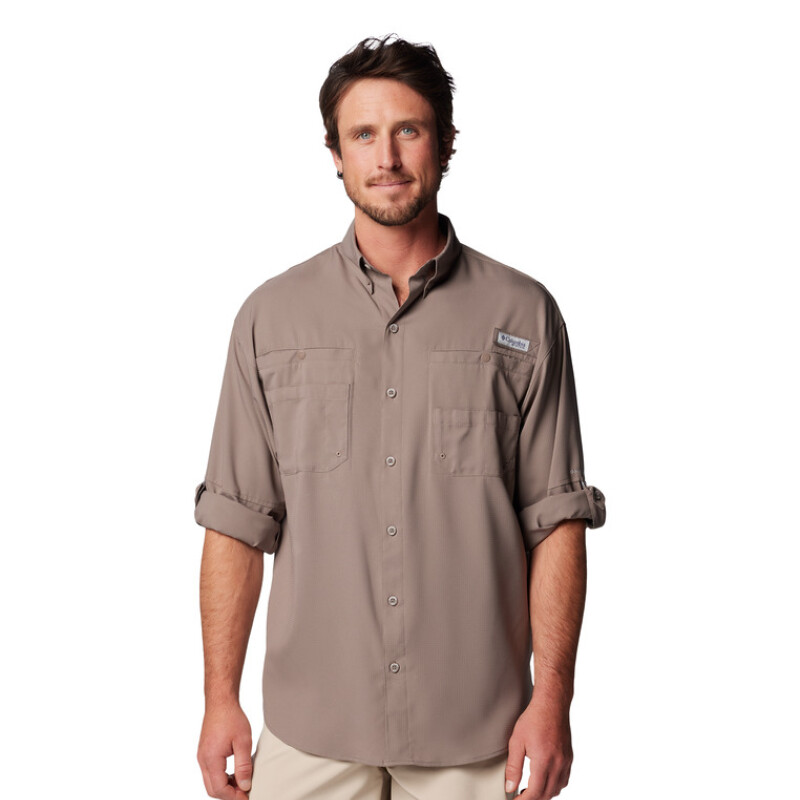 M Tamiami II LS Shirt - Collegiate Navy Iron