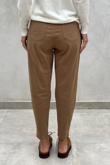 PANTALON MATS MARRON