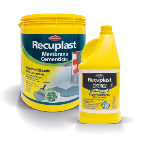 Membrana Cementicia BICOMPONENTE Sinteplast Pack 3 + 1 kilos