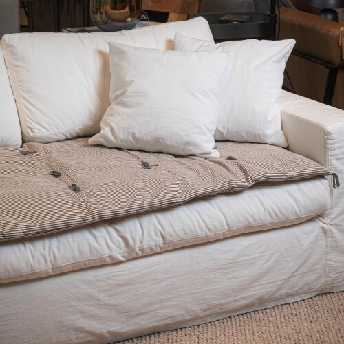 pillow para sofá, rayas grises pillow para sofá, rayas grises