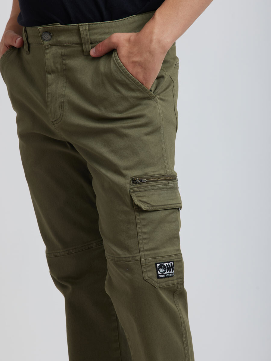 PANTALON DETMER DIXIE Militar