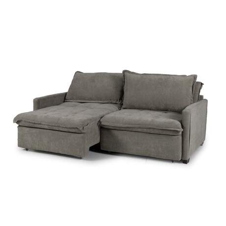 Sofá Cama Oliver - Tela Microfibra 12075 (Salvia)