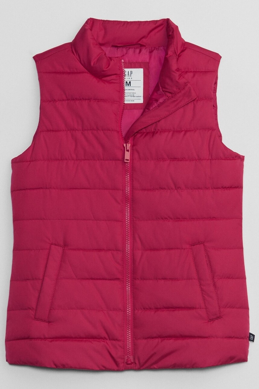 Chaleco Puffer Niña Pomegranate Juice