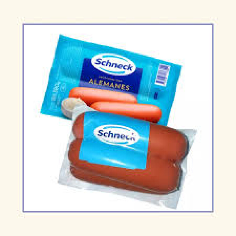 Panchos alemanes 380 grs Panchos alemanes 380 grs