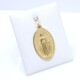 Medalla oro 18k Milagrosa 42mm x25mm Medalla oro 18k Milagrosa 42mm x25mm