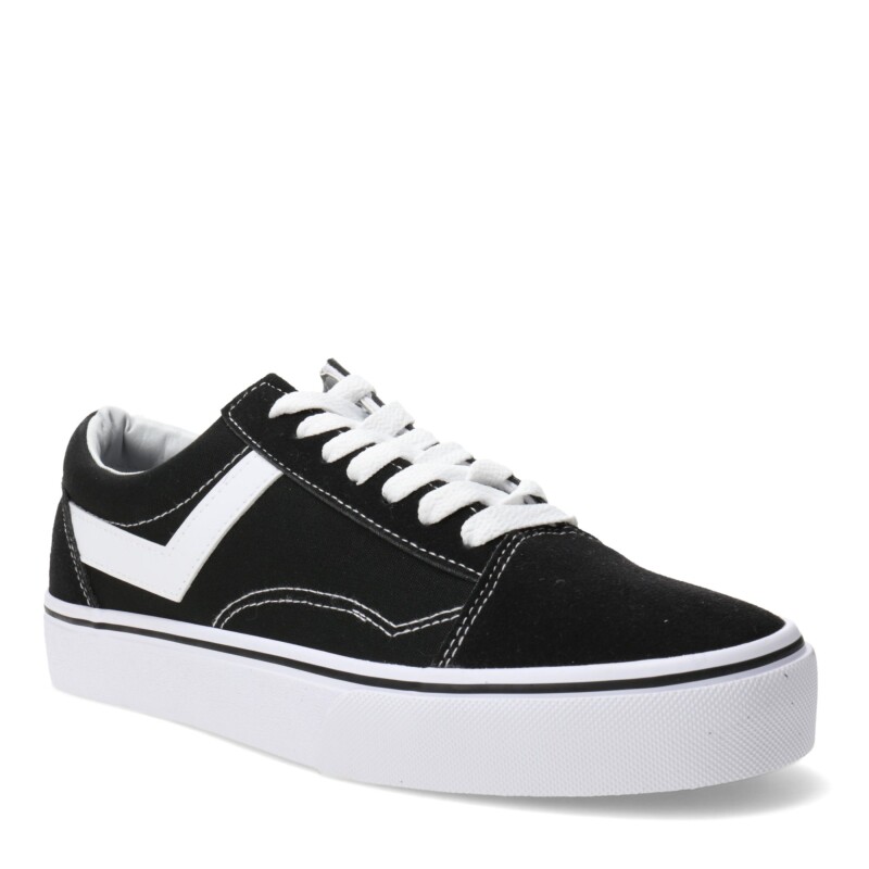 Championes de Hombre PONY Old School Canvas Low Negro