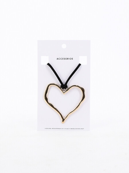 COLLAR CORAZON DORADO