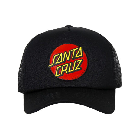 Gorro Trucker Classic Dot Santa Cruz - Negro Gorro Trucker Classic Dot Santa Cruz - Negro