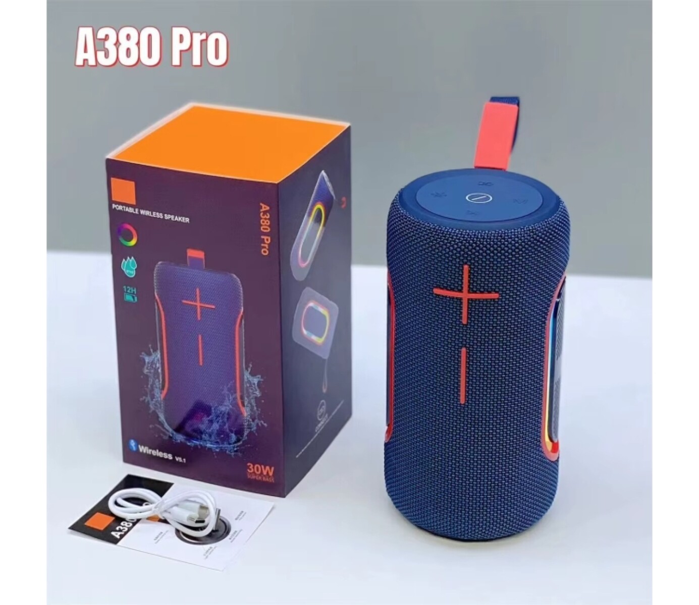 Parlante Portable Eclipse Cilindrico A380 