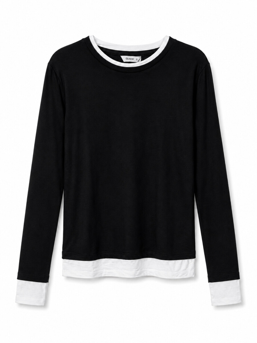 REMERA VEO - NEGRO 