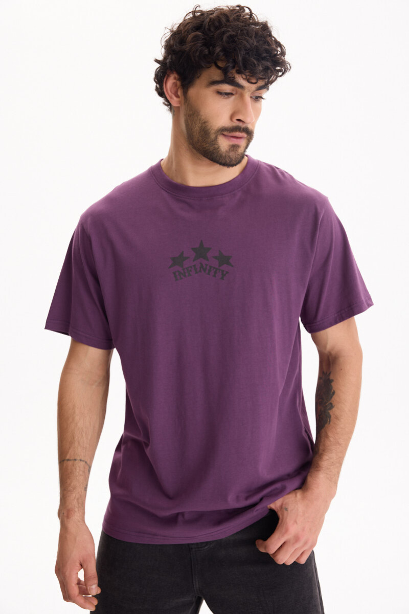 Remera Infinity Violeta
