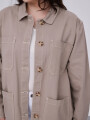 Chaqueta Salma Taupe / Mink / Vison