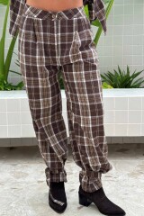 Pantalon Ter Marron/Crudo